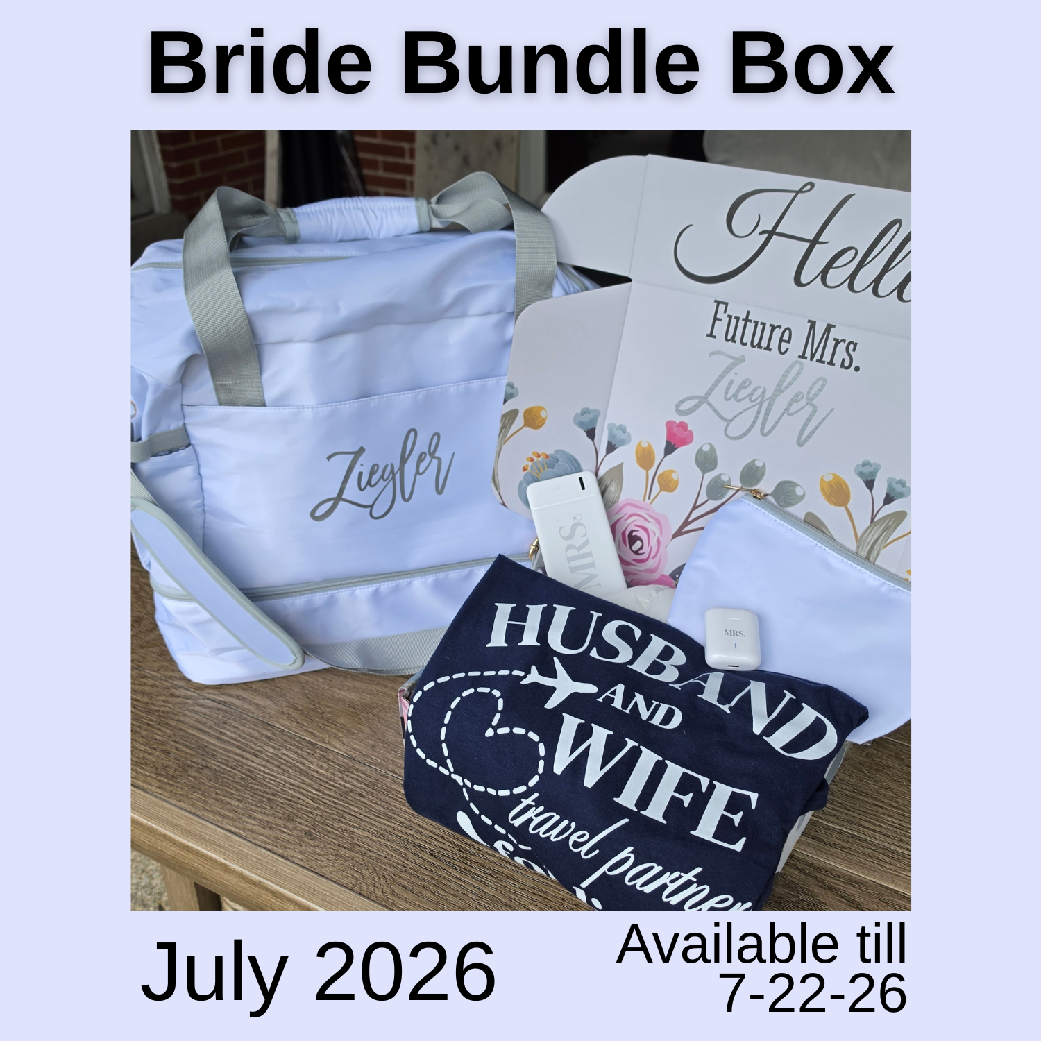The Monogrammed Bride- BUNDLE BOX
