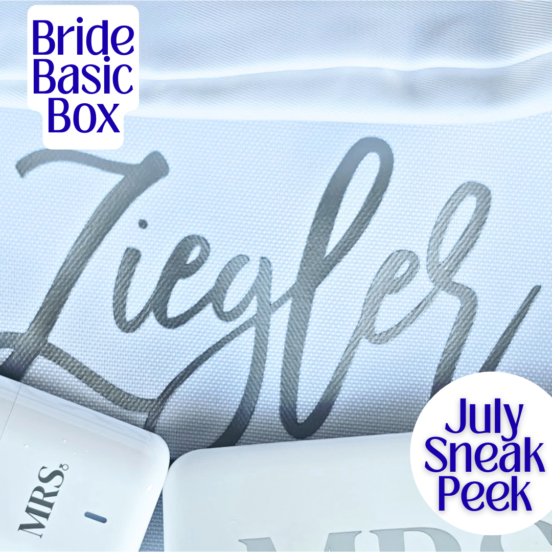 The Monogrammed Bride- BASIC BOX