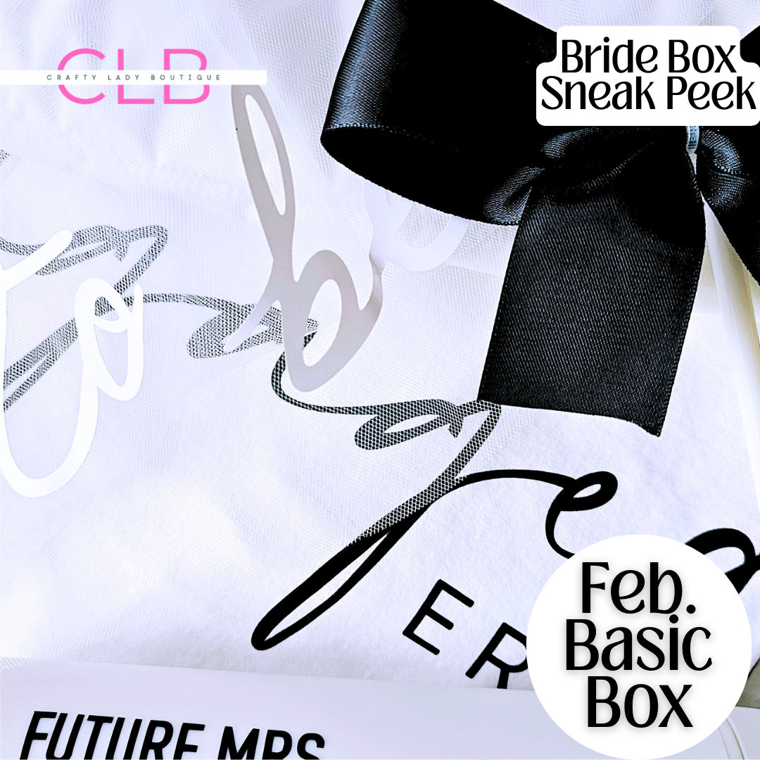 The Monogrammed Bride- BASIC BOX