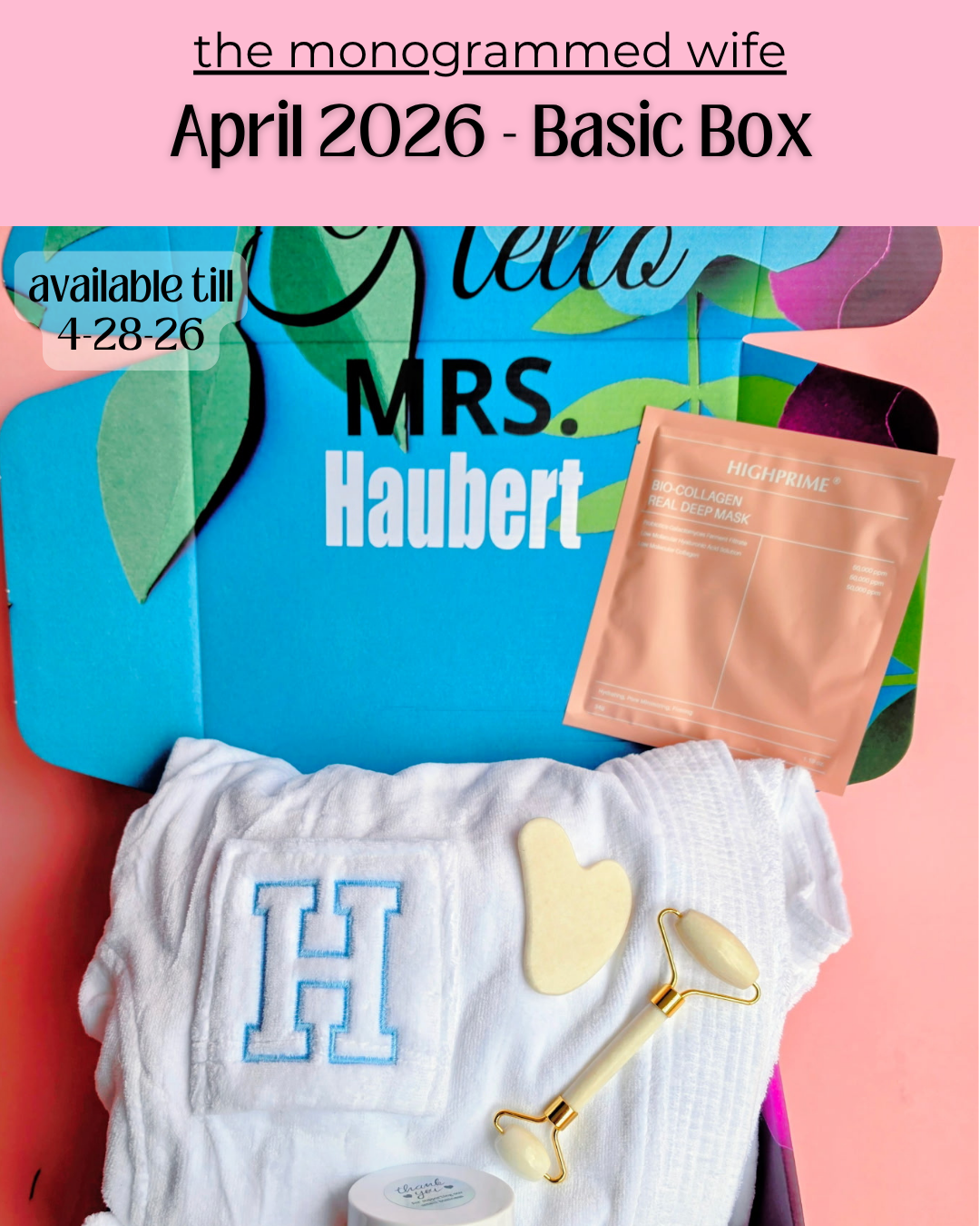 The Monogrammed Wife - BASIC BOX