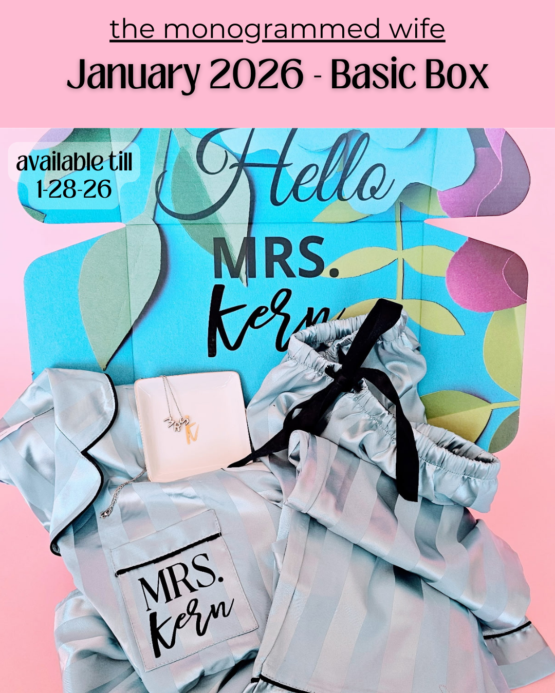 The Monogrammed Wife - BASIC BOX