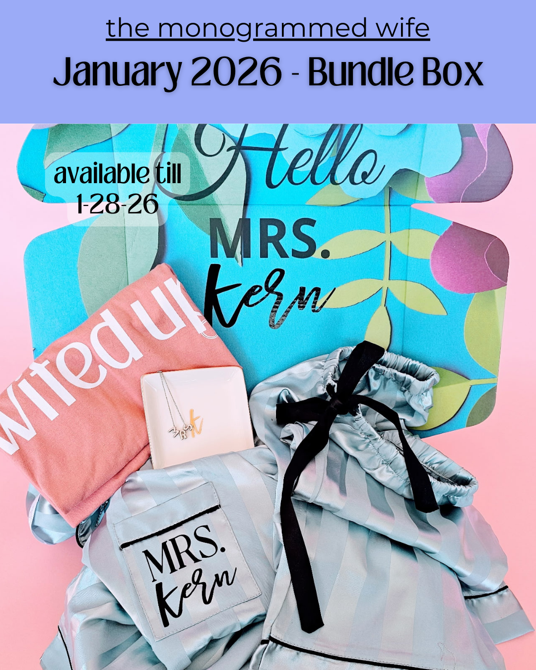 The Monogrammed Wife - BUNDLE BOX