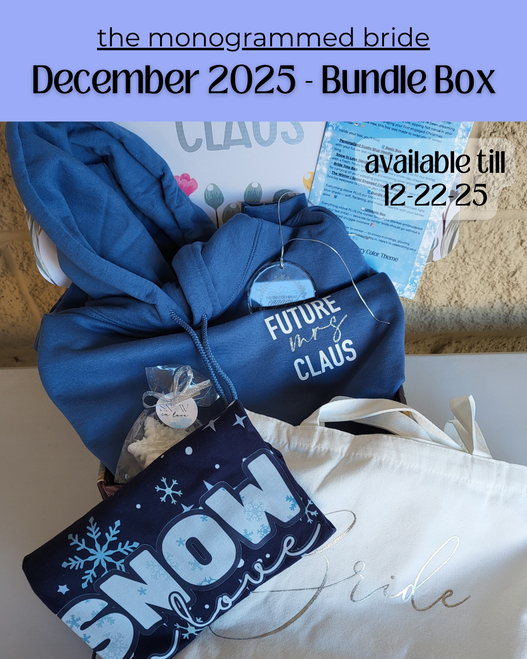 The Monogrammed Bride- BUNDLE BOX
