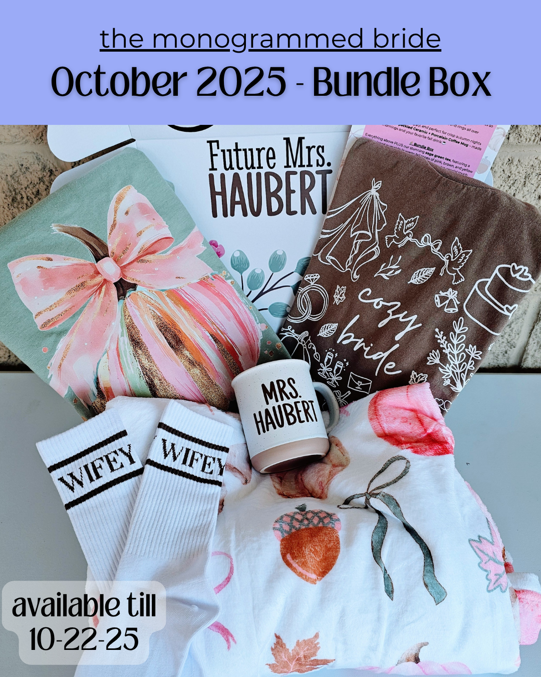 The Monogrammed Bride- BUNDLE BOX