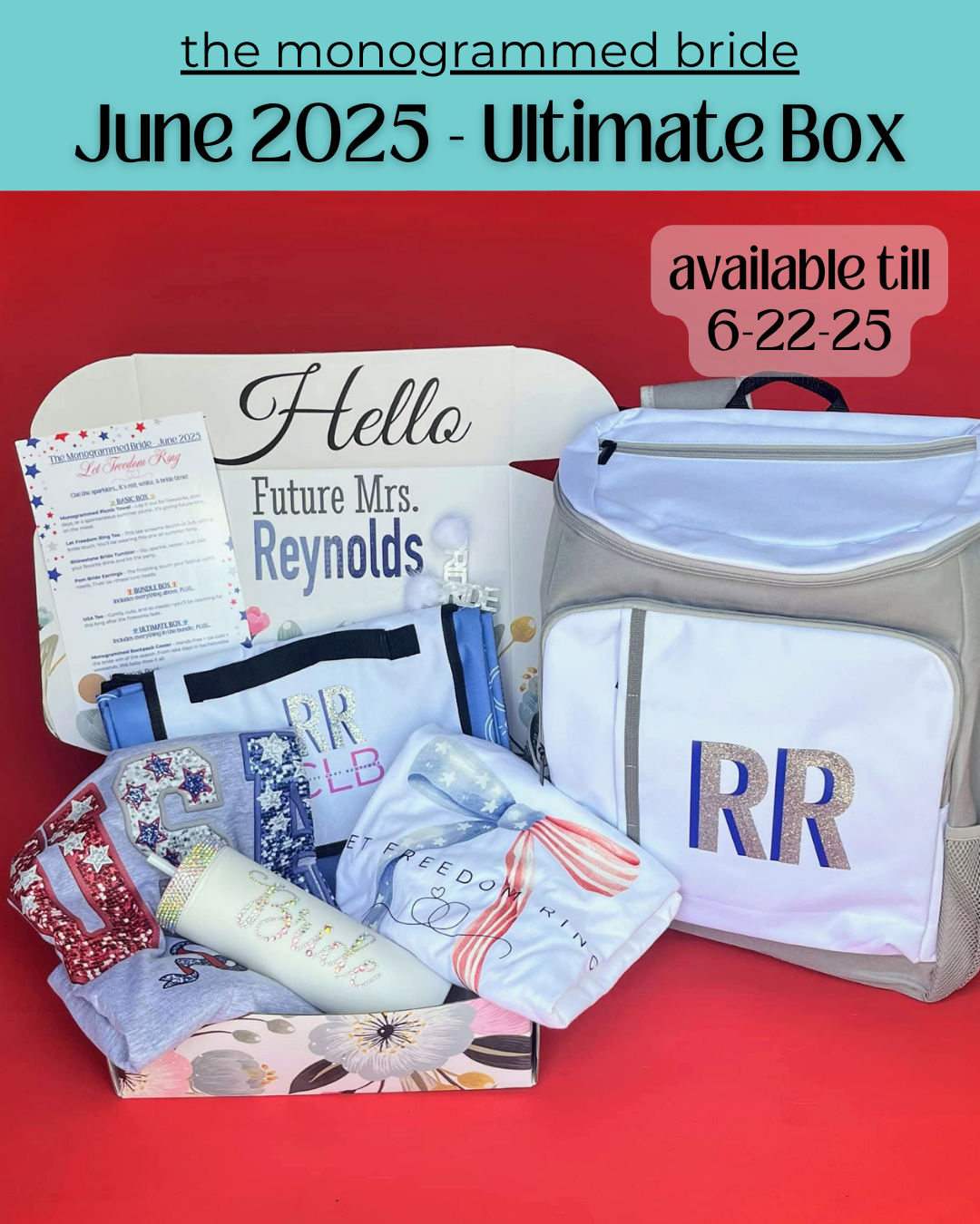 The Monogrammed Bride- ULTIMATE BOX