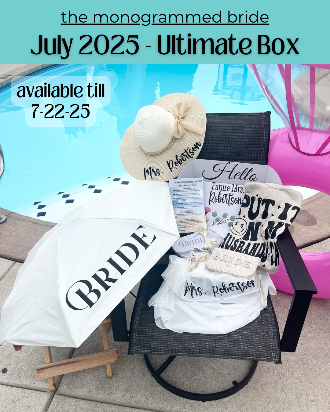 The Monogrammed Bride- ULTIMATE BOX