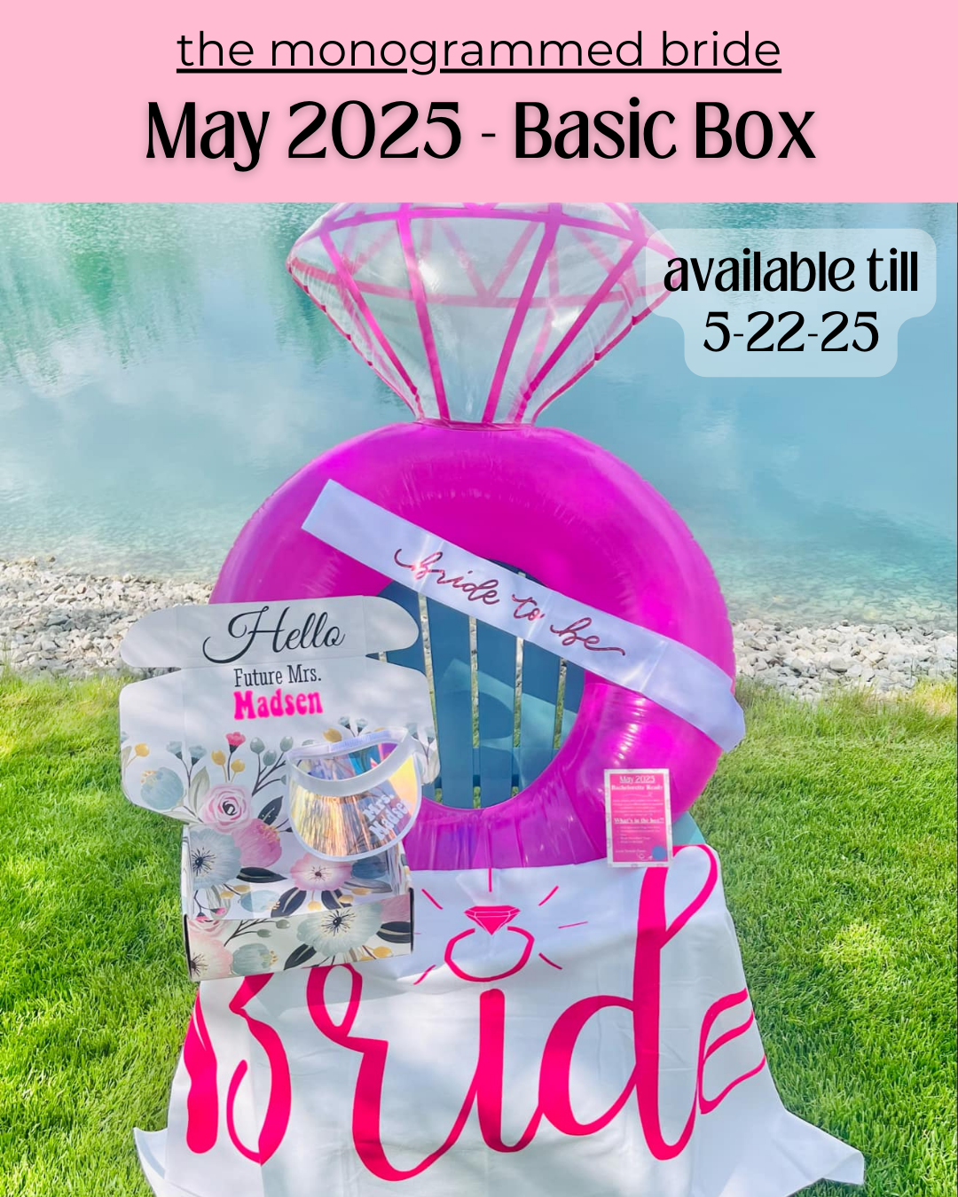 The Monogrammed Bride- BASIC BOX