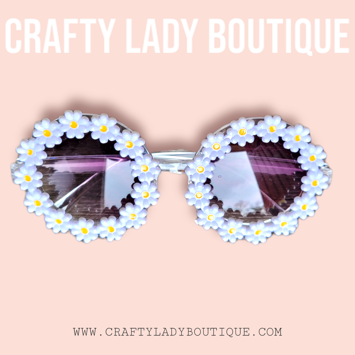 Flower Girl Sunglasses Crafty Lady Boutique