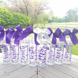 Set of 10 Custom Bridesmaid Tumblers