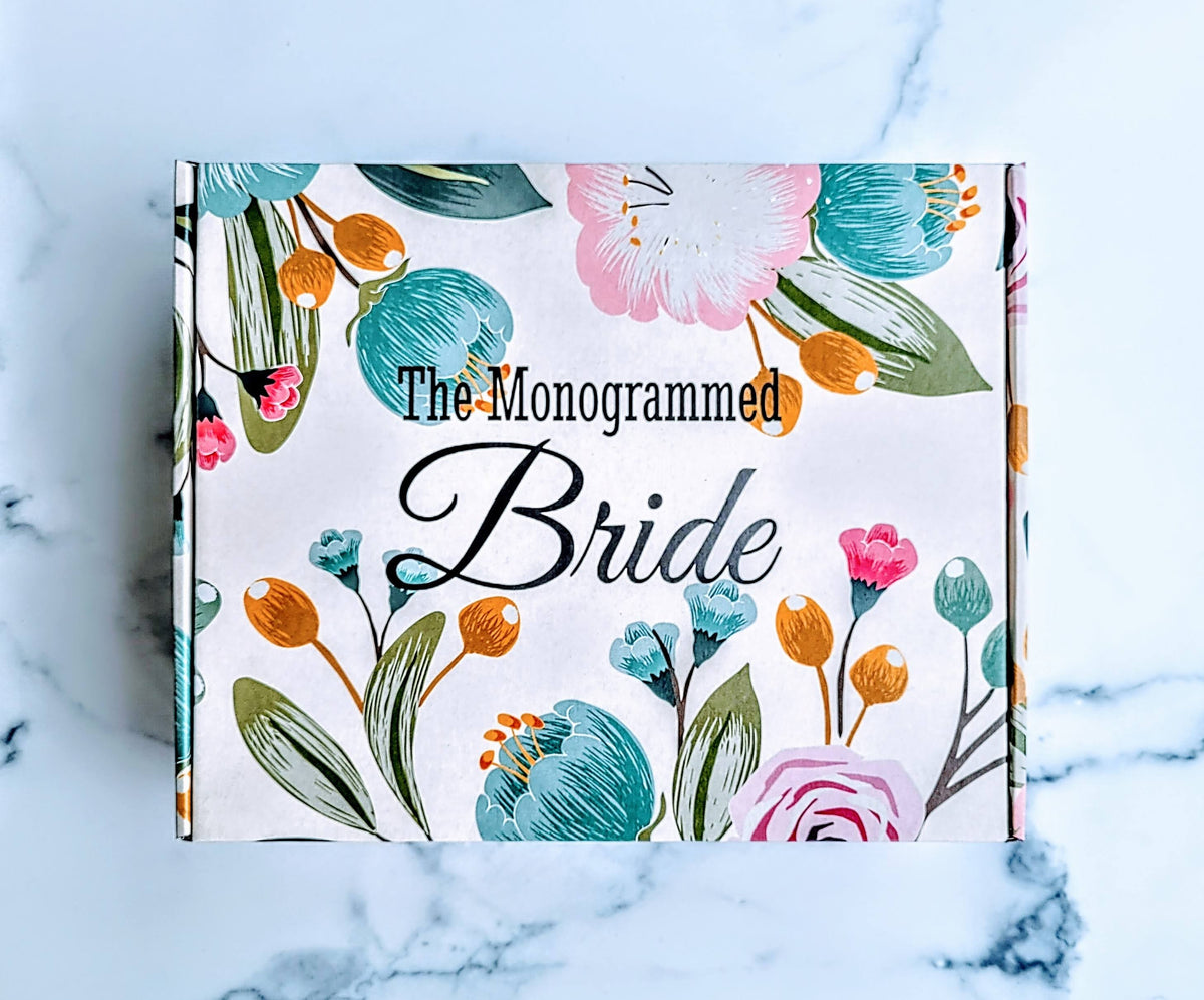 The monogrammed Bride The best subscription box for brides to be