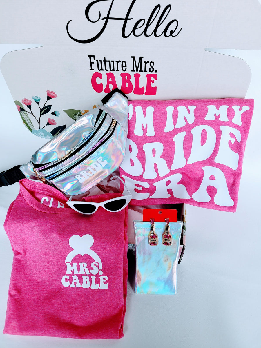 In My Bride Era A T swift themed bridal box Crafty Lady Boutique