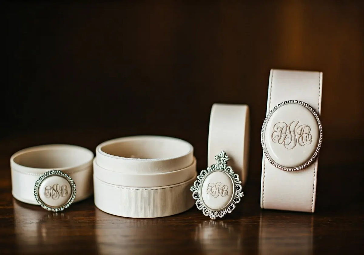 Personalized Magic: The Monogrammed Bride Experience