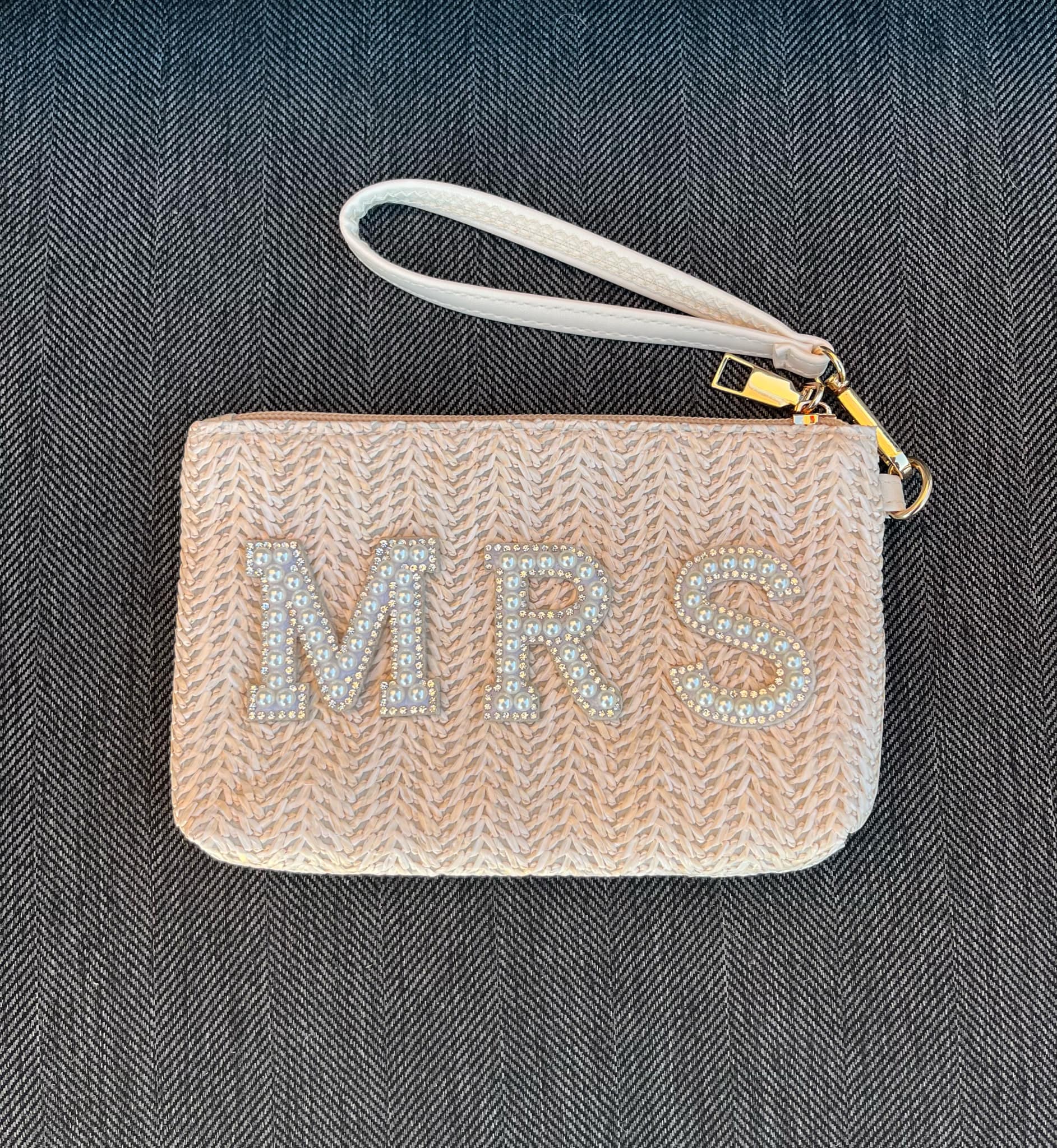 Bride or Mrs Wristlet