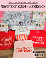 The Monogrammed Bride- BUNDLE BOX