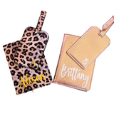 Personalized Passport Holder and Bag Tag