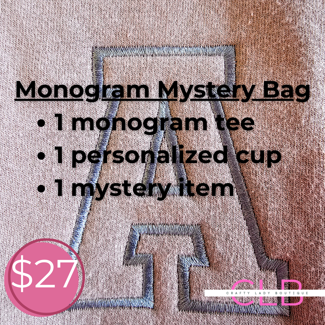 Monogram Mystery Bag