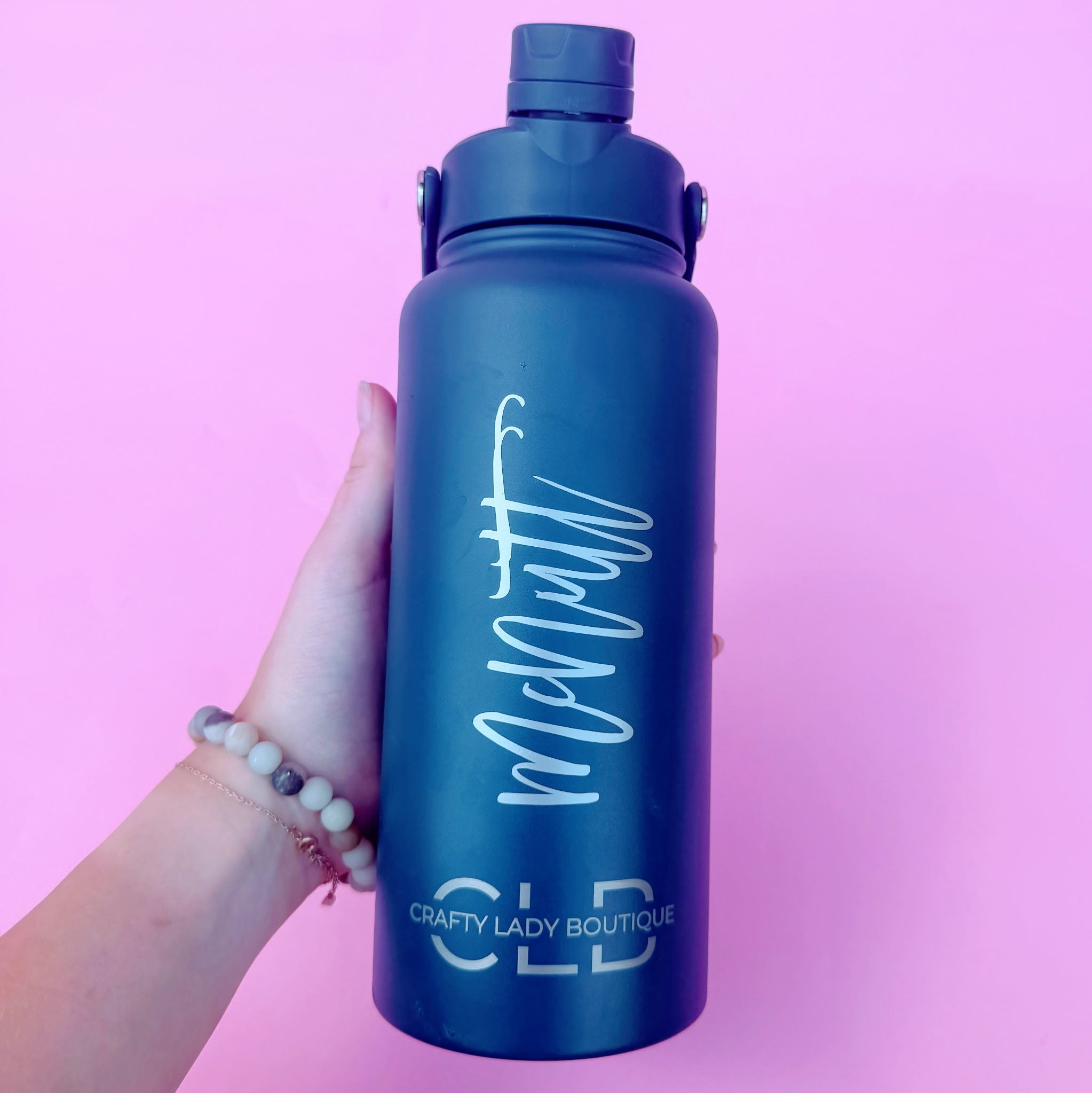 Personalized Stainless Steel Water Bottle