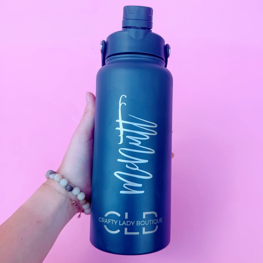 Personalized Stainless Steel Water Bottle