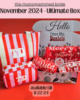 The Monogrammed Bride- ULTIMATE BOX