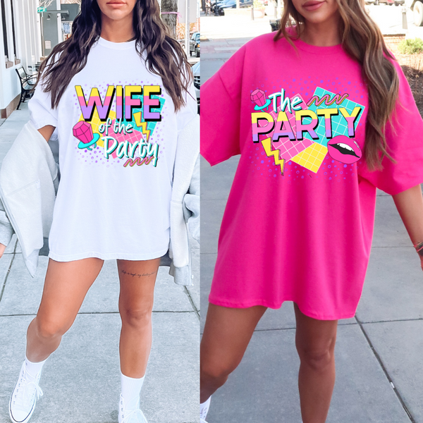 Wife of The Party Bachelorette Tee