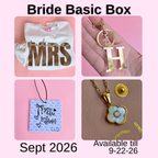 The Monogrammed Bride- BASIC BOX