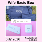The Monogrammed Wife - BASIC BOX