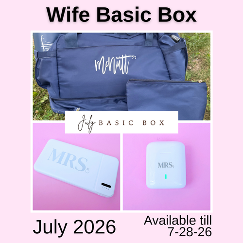The Monogrammed Wife - BASIC BOX