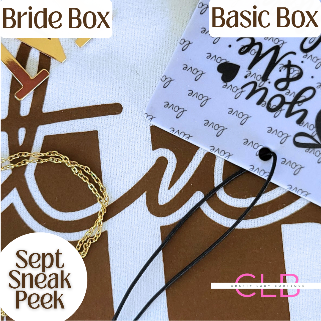 The Monogrammed Bride- BASIC BOX