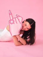 Bling Ring Foam Finger - 18" XL foam finger