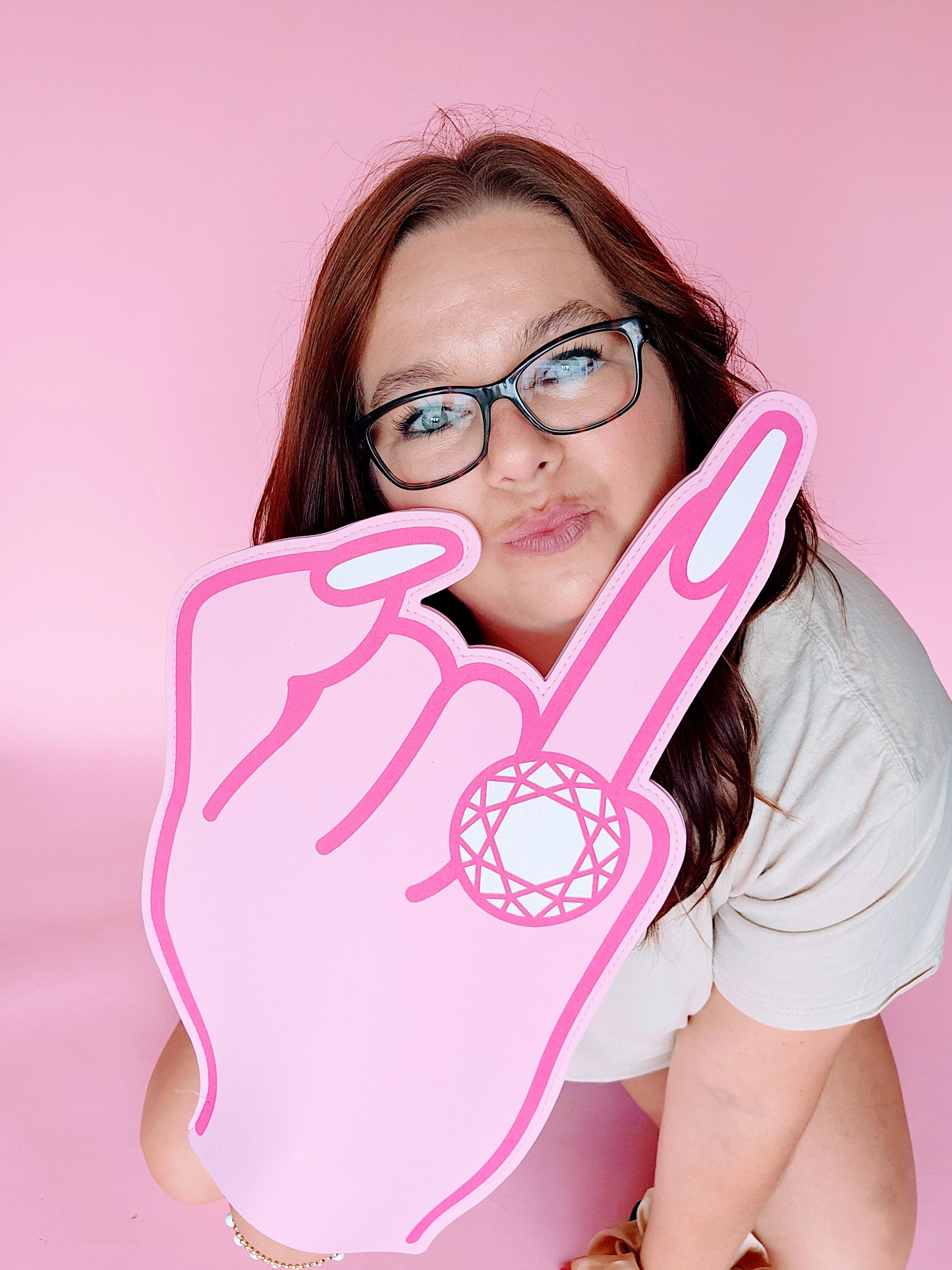 Giant Foam Ring Finger
