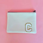 Small Chenille Patch Makeup Bag