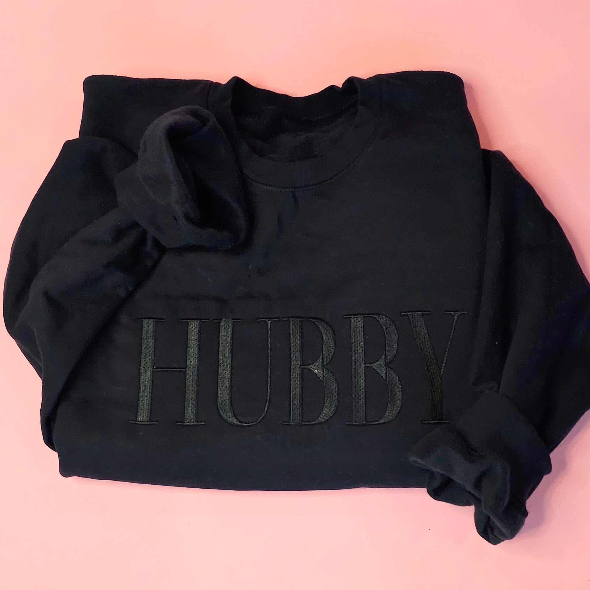HUBBY Embroidered Sweatshirt- 3 colors