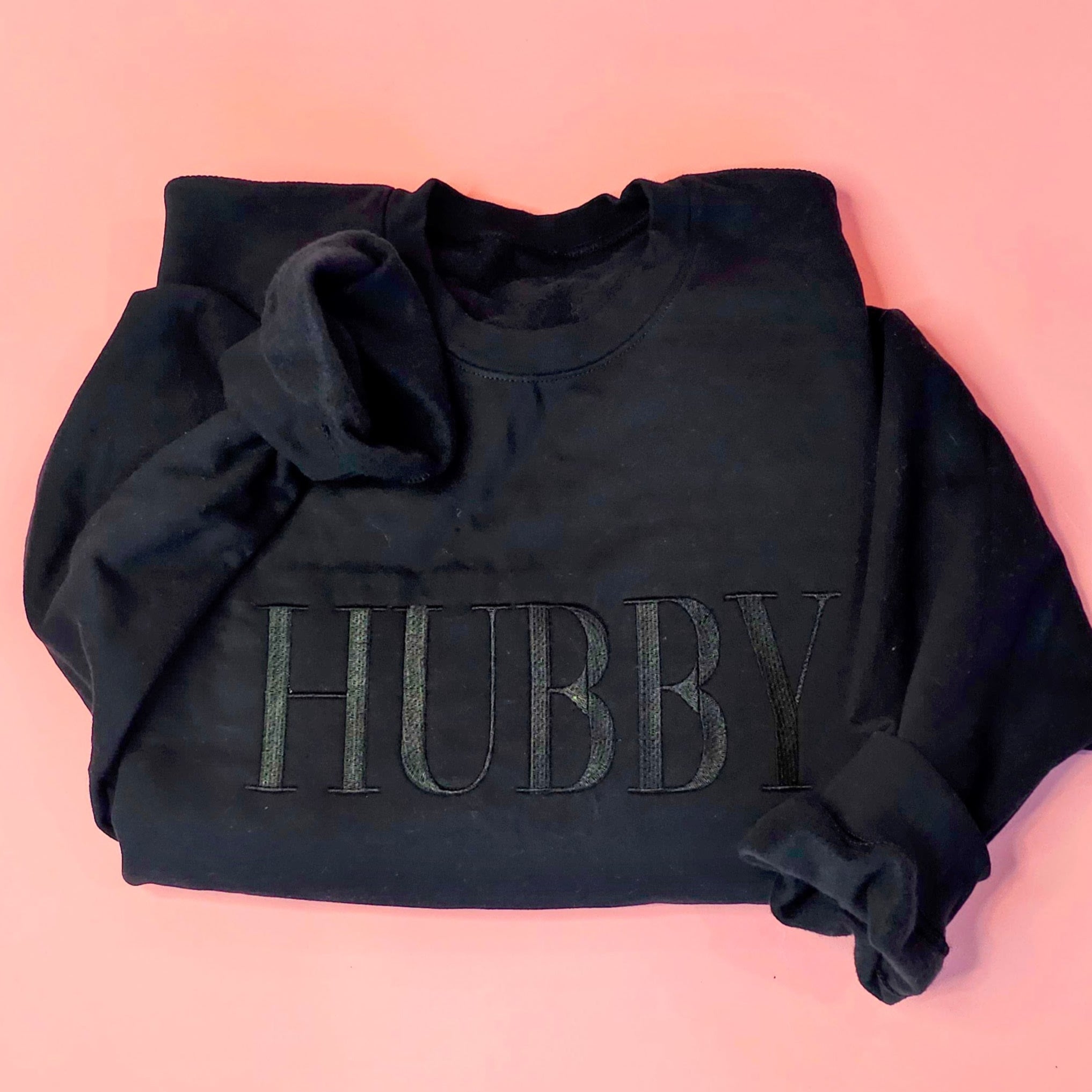 HUBBY Embroidered Sweatshirt- 3 colors