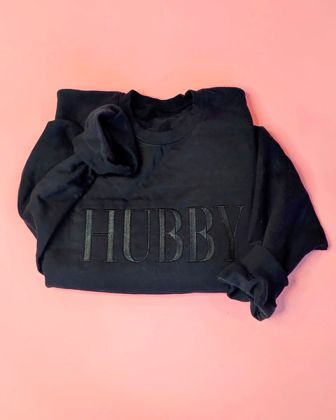 HUBBY Embroidered Sweatshirt