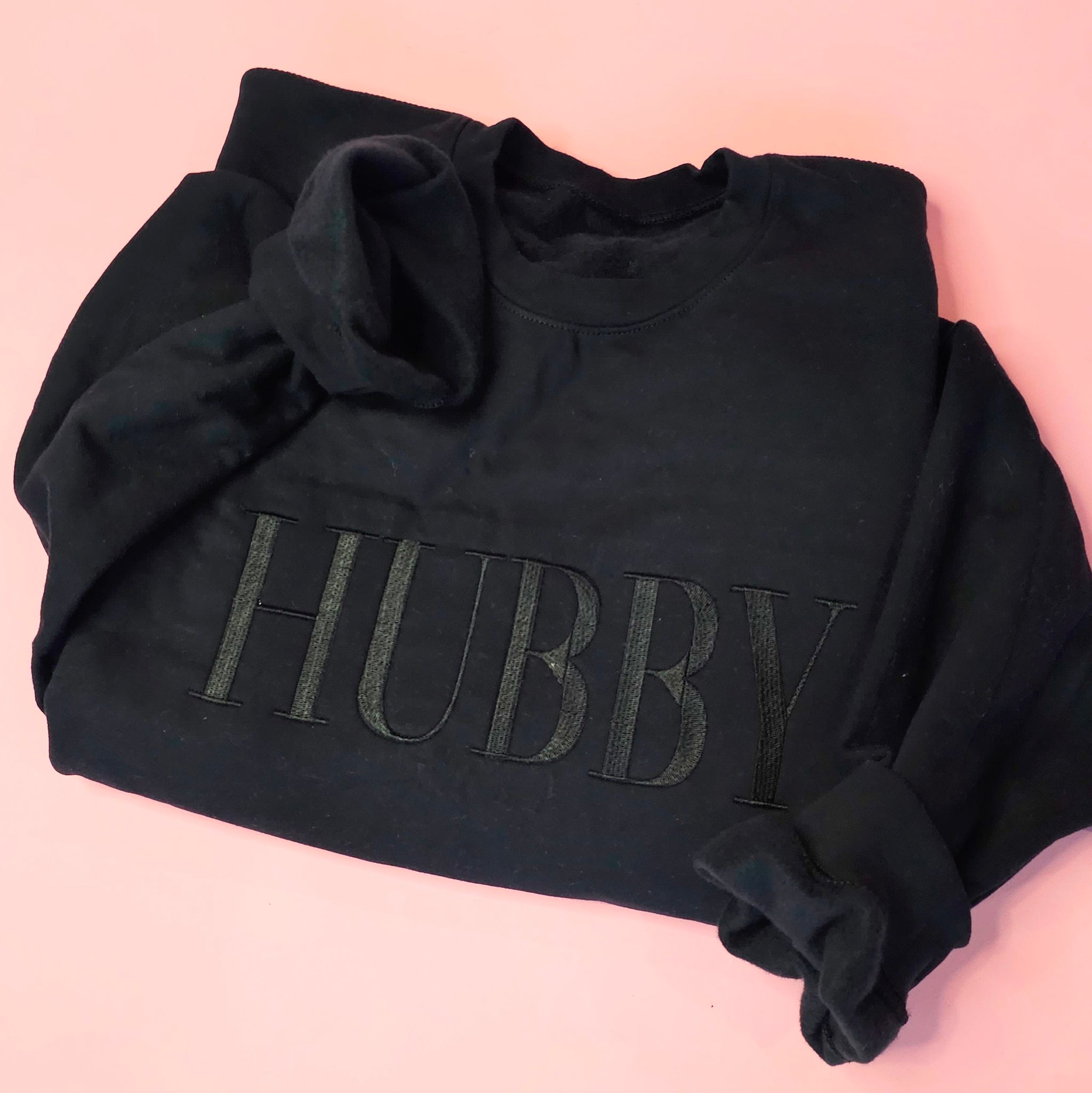 HUBBY Embroidered Sweatshirt- 3 colors