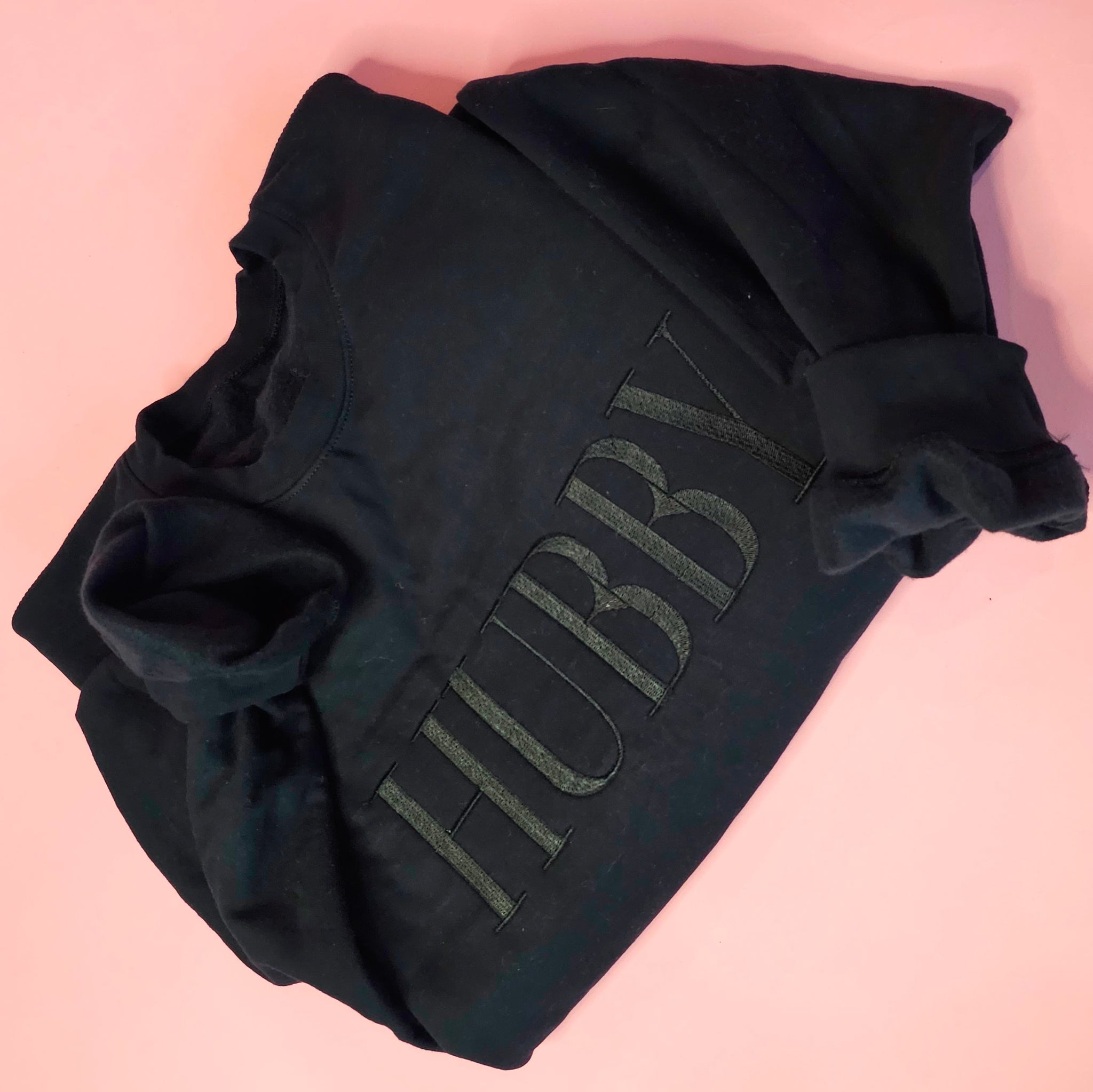 HUBBY Embroidered Sweatshirt- 3 colors
