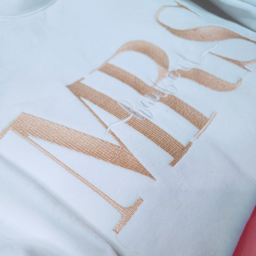 Personalized Embroidery Sweater