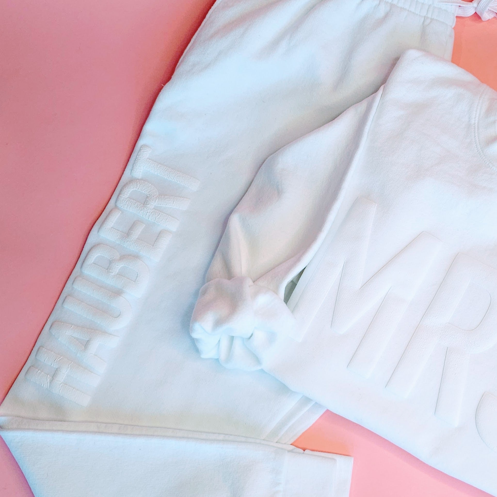 Embossed Personalized Joggers