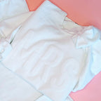 Embossed Mrs. Sweatshirt