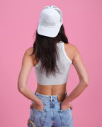 Bride Trucker Hat - embellished trucker hat