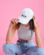 Bride Baseball Hat - embroidered cotton hat