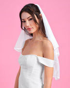 Classic Bride Veil - double layered bridal veil
