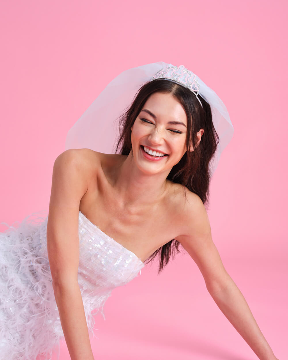 P3N!5 Pack - balloon, tiara veil, tumbler + cups