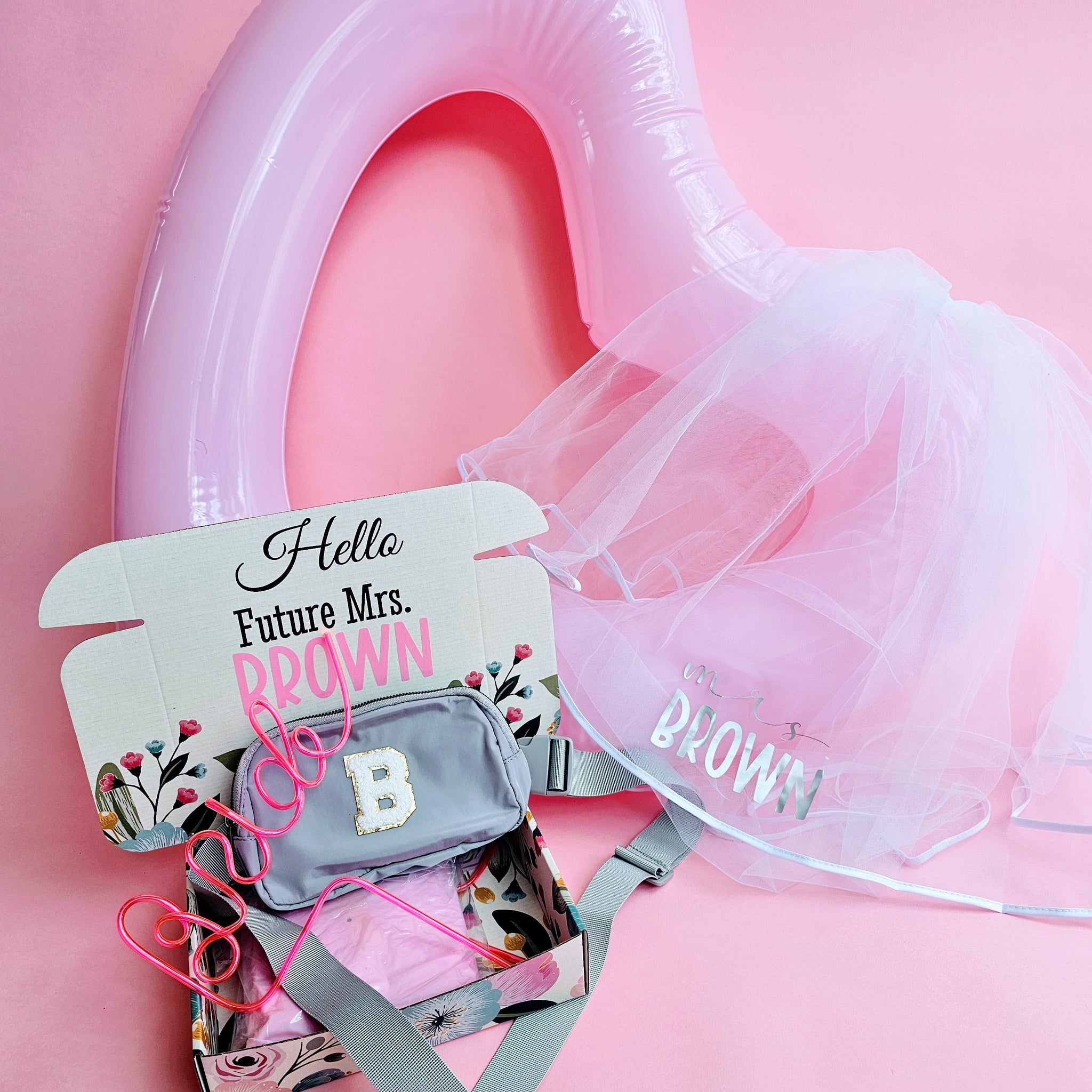 Full-Figured Monogrammed Bride Box