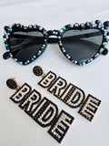 Black Heart-Shaped “Future Mrs.” Sunglasses