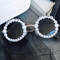 Retro Round Bride-to-Be Sunglasses