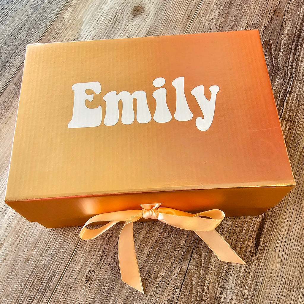 Personalized Magnetic Lid Box