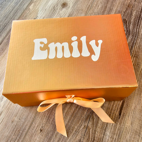 Personalized Magnetic Lid Box