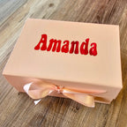 Personalized Magnetic Lid Box