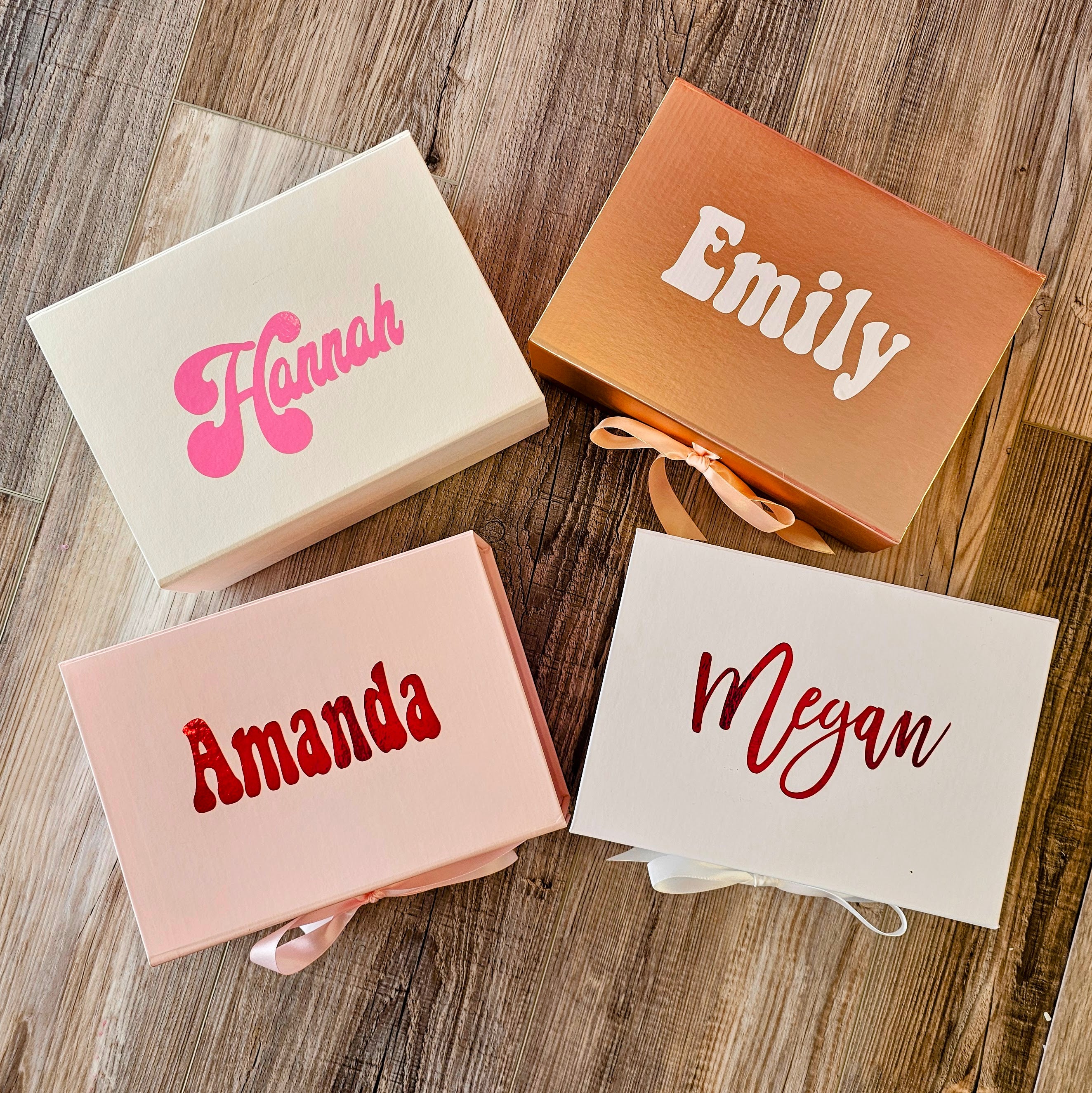 Personalized Magnetic Lid Box